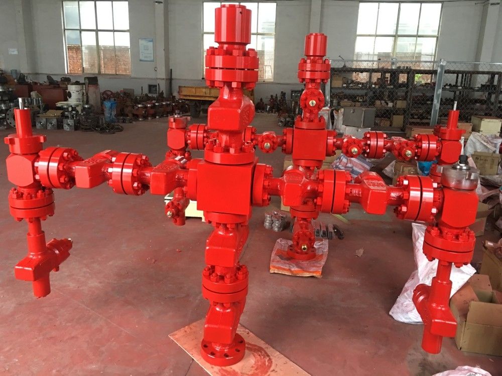 Type Production Tree Oil And Gas , Surface Wellhead And