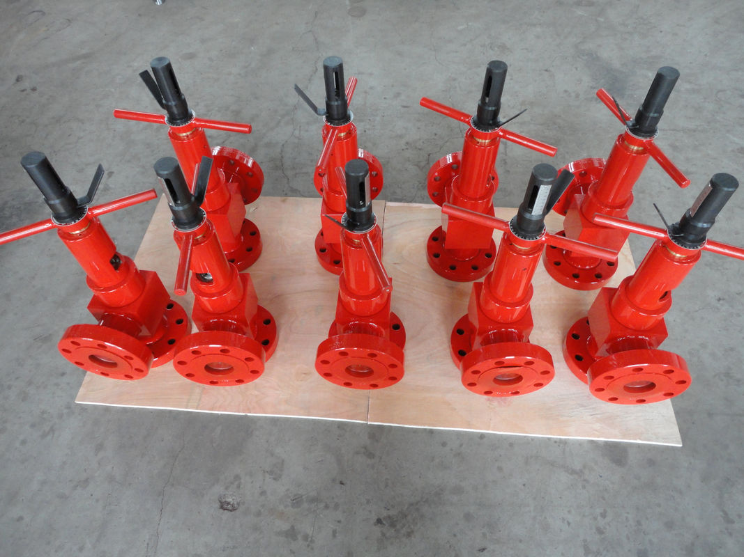 Alloy Steel Adjustable Choke Valve API 6A Oil Wellhead Equipment 2 9 /