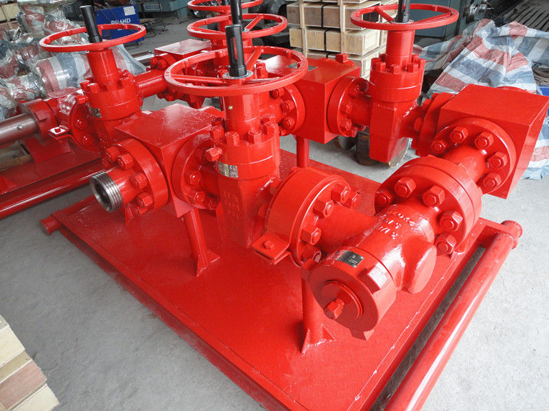 3 1 16 X 10000 Surface Well Testing Equipment Choke Manifold Oil And 3 1 16 X 10000 Surface Well Testing Equipment Choke Manifold Oil And