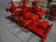 Red Choke Manifold Oil And Gas 2 1/16&quot; X 10000psi For High Pressure Well Testing