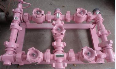 Durable Well Pressure Test Manifold 3&quot; 10000psi For Oil Well Flow Control