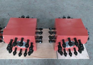 Forged Studded Crosses Wellhead Fittings Solid Block 2 1/16&quot; 5000psi