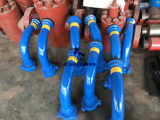 90 Degree Elbow Integral Wellhead Fittings For Well Testing