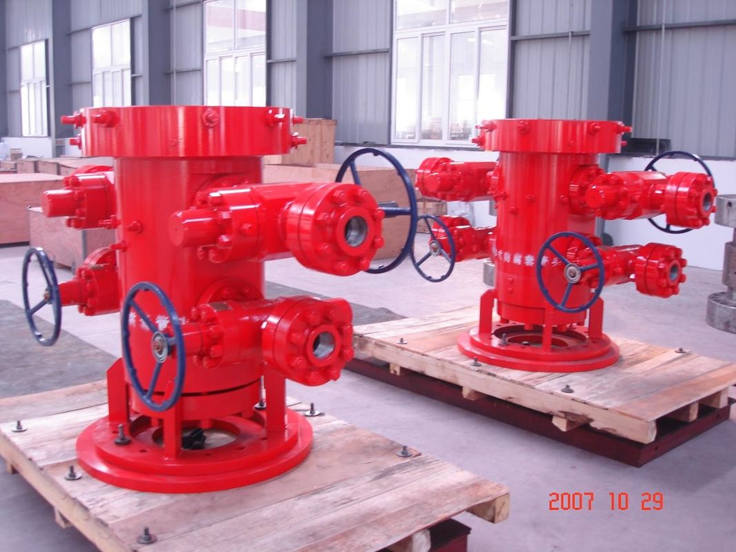 Typical Multi - Mounted Wellhead Casing Head 20" Size Class EE Material