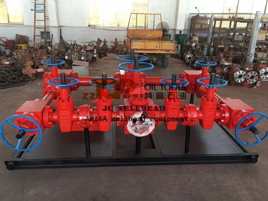 API 16C Choke Manifold For High Pressure Well Testing Service