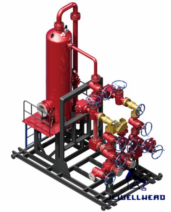 API 16C Mud Standpipe Manifold Floor Valve Sets Well Control Equipment ...